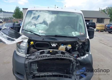 2020 Ram Promaster 1500 Low Roof 136 Wb z USA, uszkodzony, nr VIN 3C6TRVAG3LE123855